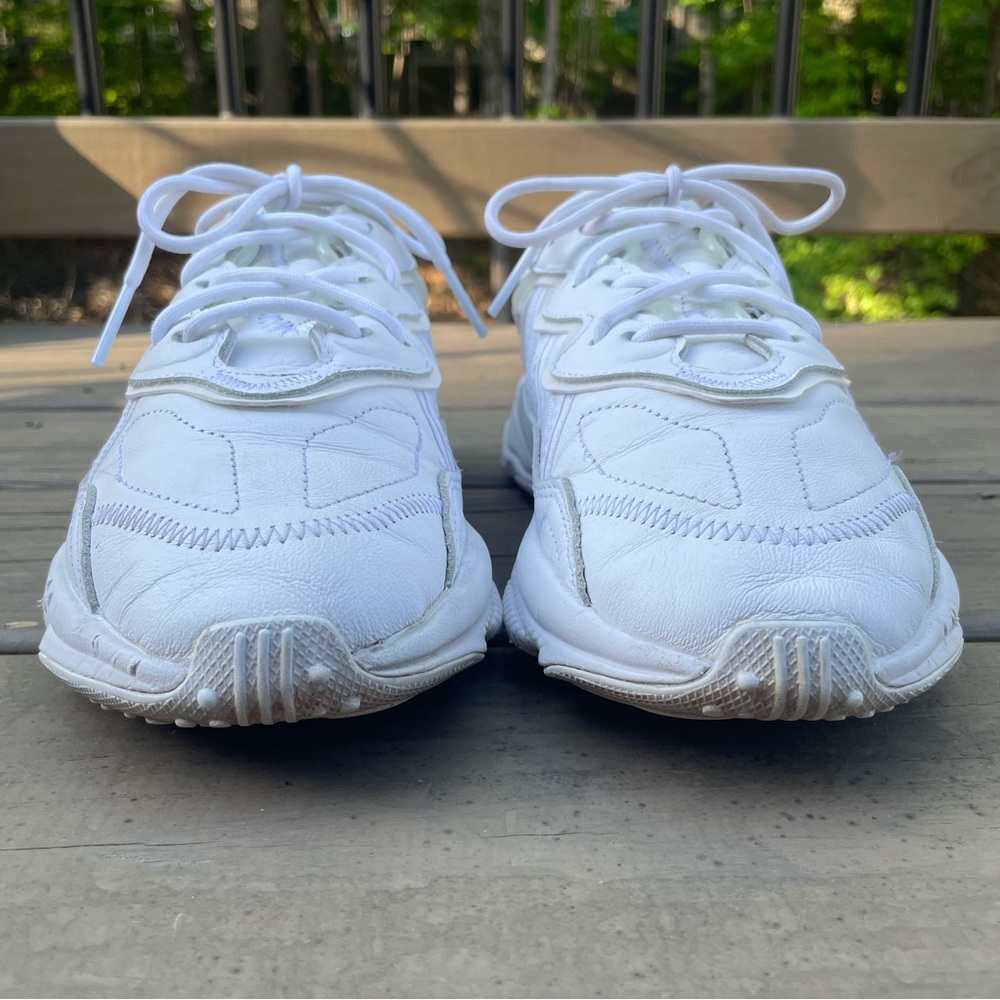 adidas Ozweego Triple White shoes size 7 - Picture 6 of 16